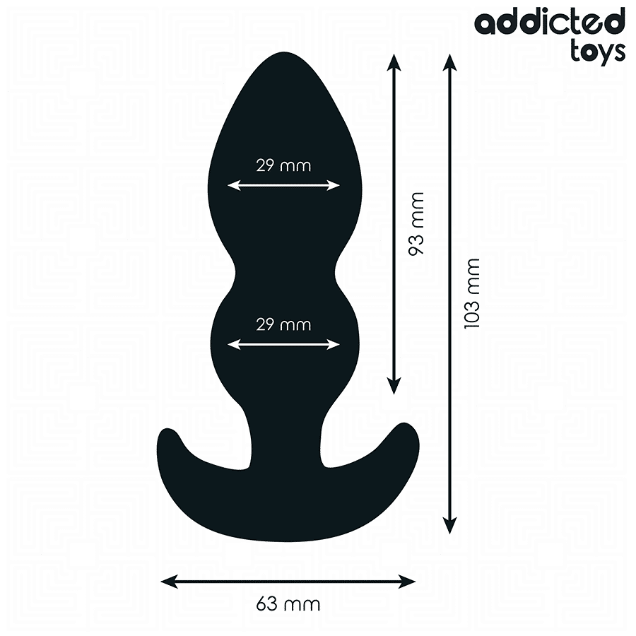Plug anal taille S 10,3 CM — ADDICTED TOYS, vue 4
