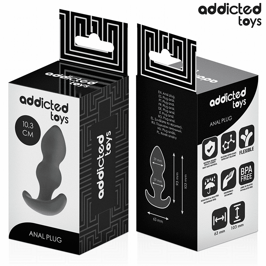Plug anal taille S 10,3 CM — ADDICTED TOYS, vue 7