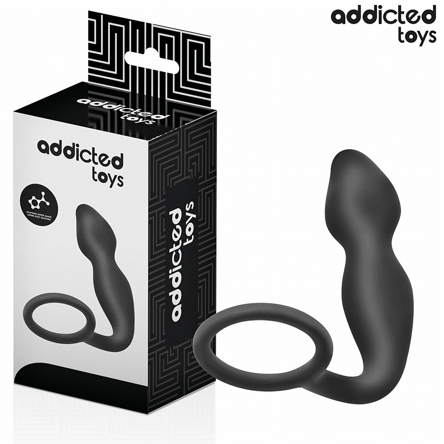 Plug anal avec anneau modèle 2 — ADDICTED TOYS, vue 2