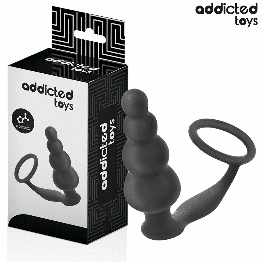 Plug anal avec anneau modèle 5 — ADDICTED TOYS, vue 2