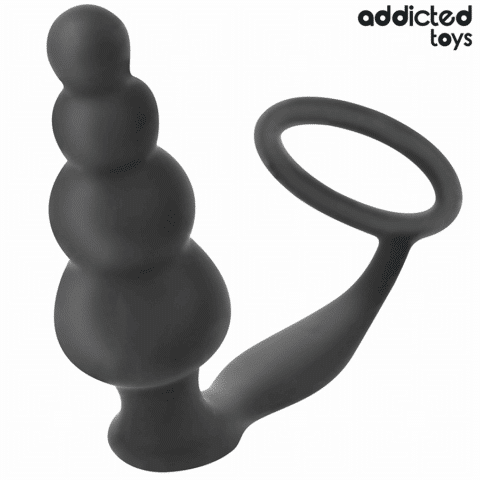 Plug anal avec anneau modèle 5 — ADDICTED TOYS