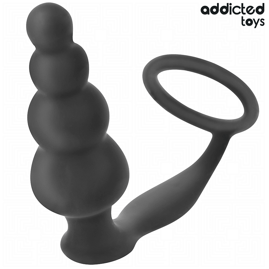 Plug anal avec anneau modèle 5 — ADDICTED TOYS