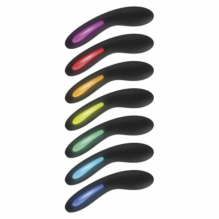 Vibrateur noir luminate light — TOYJOY, vue 3