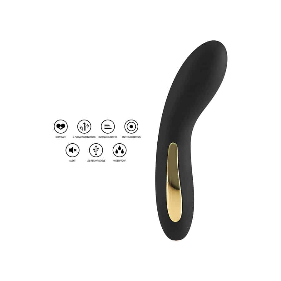 Vibrateur noir luminate light — TOYJOY, vue 2