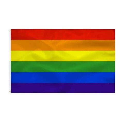 Drapeau arc-en-ciel 90 X 150 CM