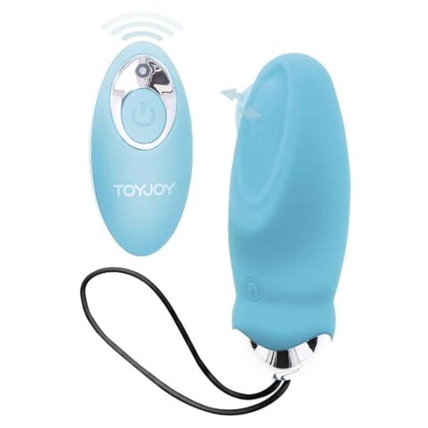 Happiness IM SO eggcited vibrateur télécommande bleu — TOYJOY