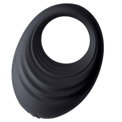 Anneau pénis vibrant spire black