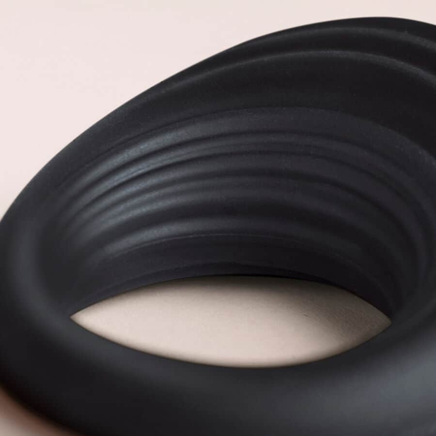 Anneau pénis vibrant spire black — ROCKS-OFF, vue 3