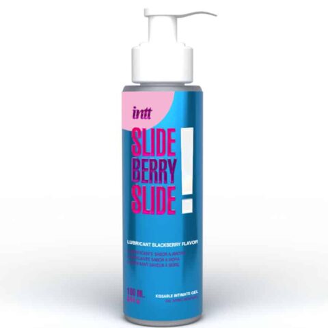 Lubrifiant intime à base d'eau kissable saveur mûre 100 ML