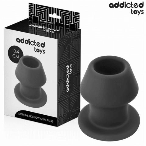 Plug anal creux extrême taille L 10,4 CM — ADDICTED TOYS