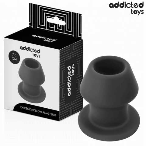 Plug anal creux extrême taille S 7,5 CM — ADDICTED TOYS