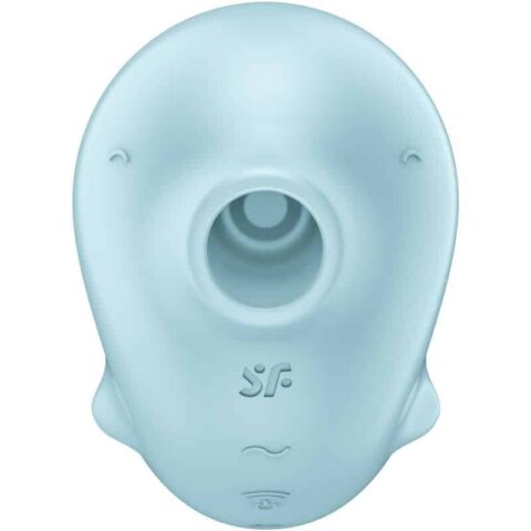 Sassy seal stimulateur et vibrateur bleu — SATISFYER