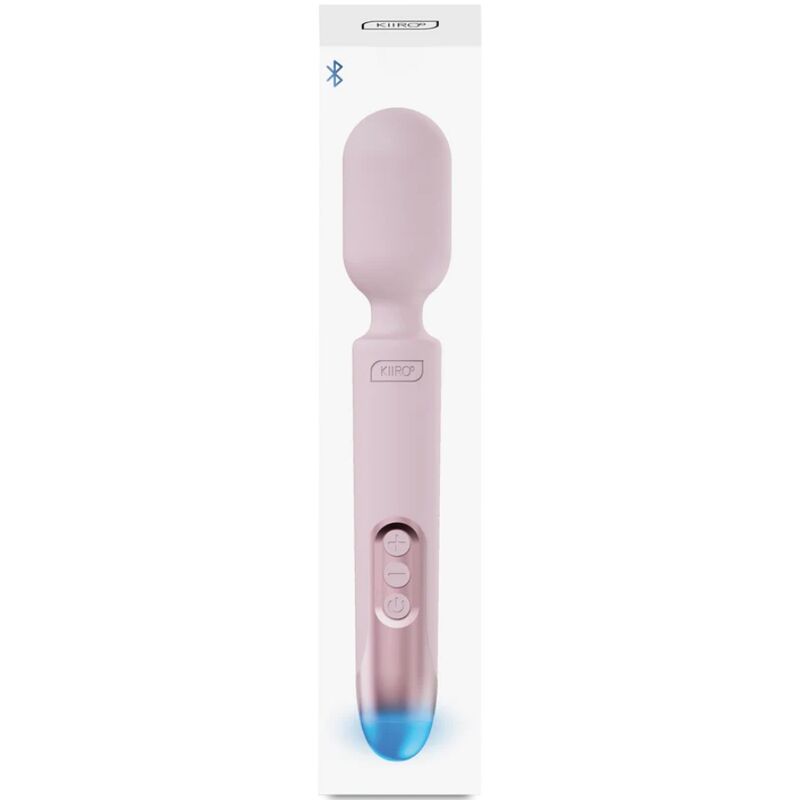 Prowand vibrateur wand télécommande + application gratuite rose — KIIROO, vue 4