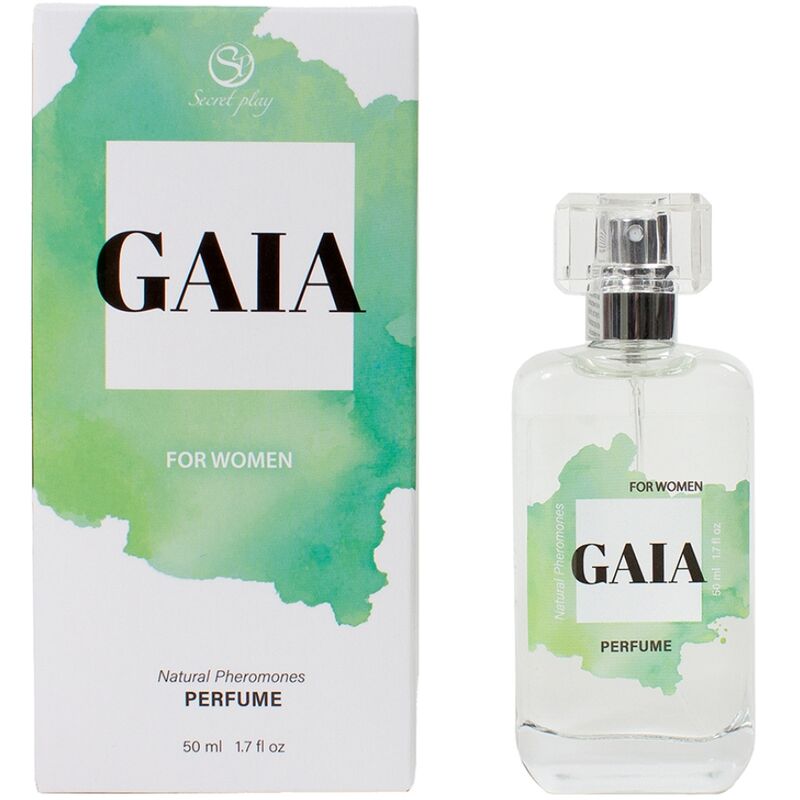 Gaia parfum naturel phéromones spray pour femme 50 ML — SECRETPLAY