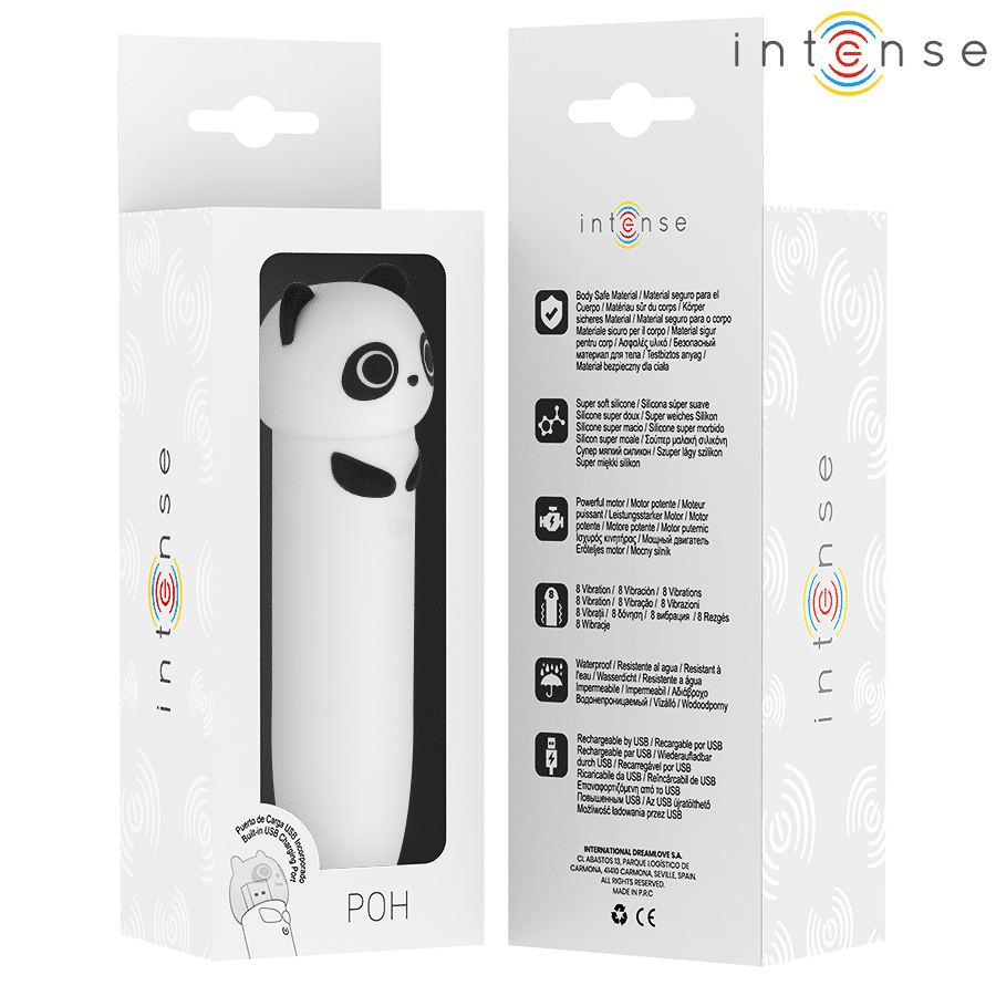 POH panda bullet vibrant rechargeable USB 10 X 2,2 CM — INTENSE, vue 7