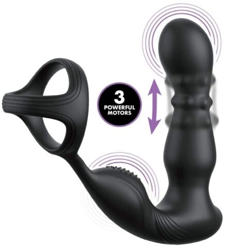 Anneau anal vibrant et masseur avec télécommande — ANAL FANTASY ELITE COLLECTION