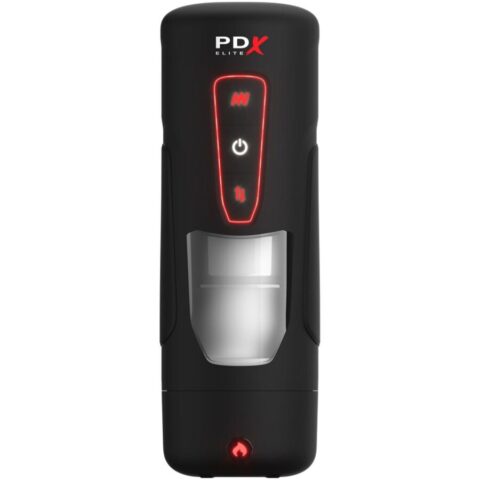 Masturbateur automatique milk ME hotter avec vibration à effet de poussée et de chaleur — PDX ELITE