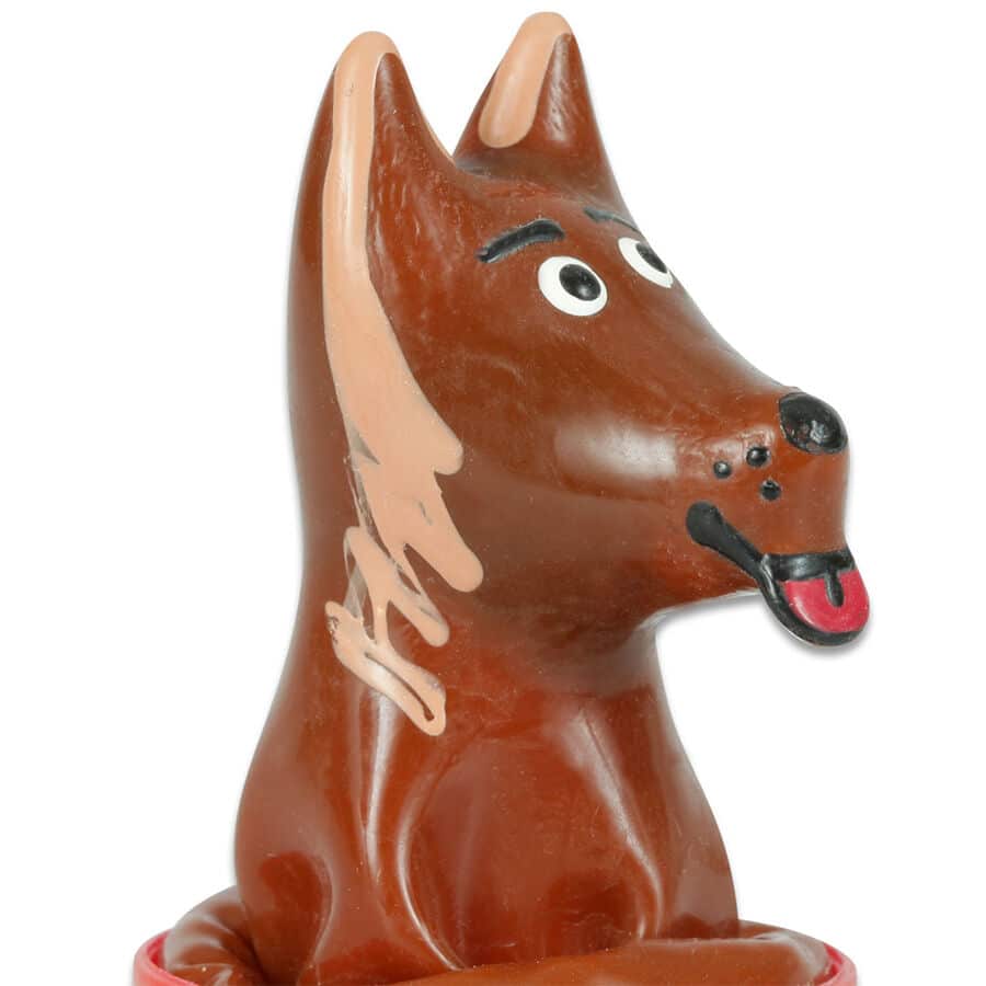 Préservatifs fantaisie peints à la main en forme de chien — CONDOMERIE, vue 2