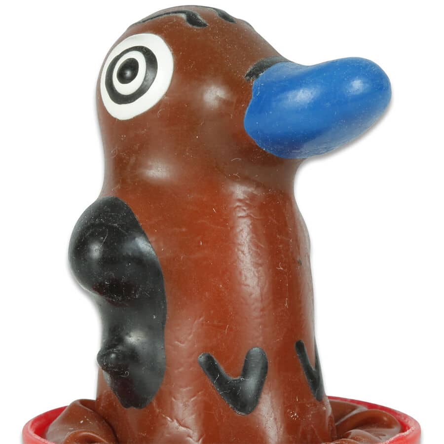 Préservatifs fantaisie peints à la main platypus — CONDOMERIE, vue 2