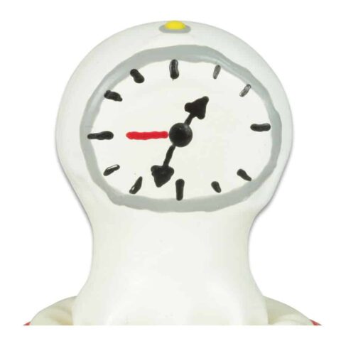 Horloge à préservatifs fantaisie peinte à la main — CONDOMERIE