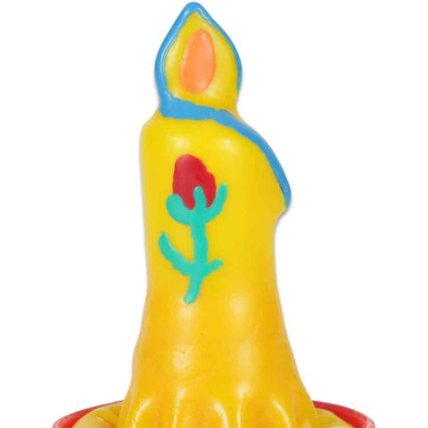 Bougie préservatif fantaisie peinte à la main — CONDOMERIE