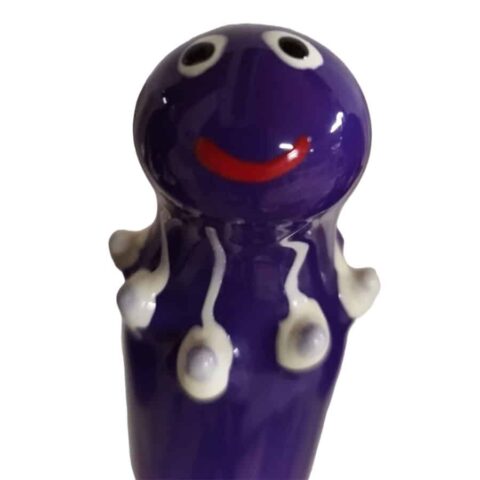 Préservatifs fantaisie peints à la main octopus violet