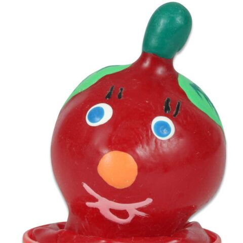 Préservatifs fantaisie peints à la main tomate — CONDOMERIE
