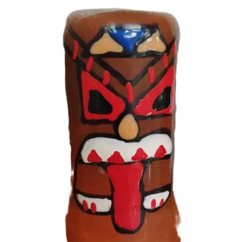 Préservatifs fantaisie peints à la main tiki TOTEM-01 — CONDOMERIE