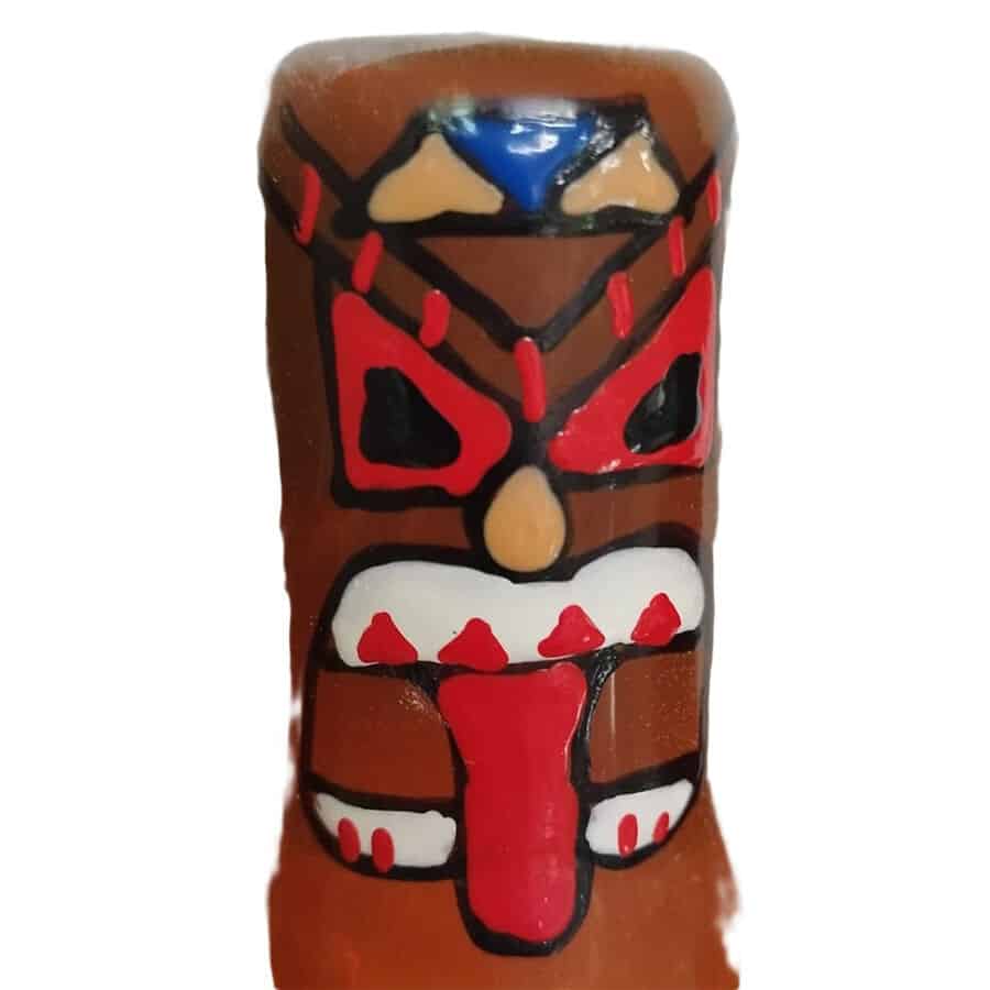 Préservatifs fantaisie peints à la main tiki TOTEM-01 — CONDOMERIE