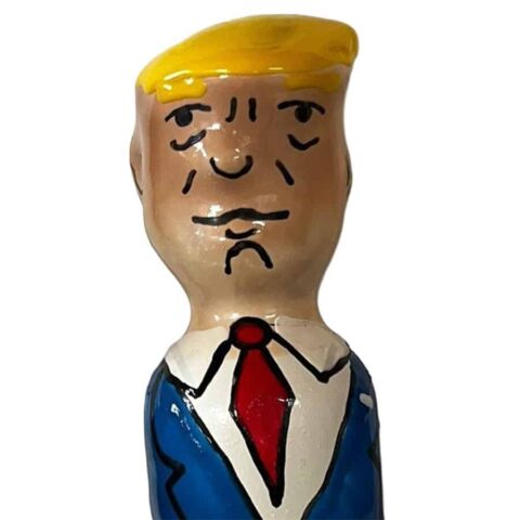Préservatifs fantaisies peints à la main grumpy trump — CONDOMERIE