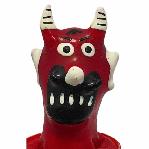 Préservatifs fantaisie peints à la main modèle bouche du diable 2 — CONDOMERIE