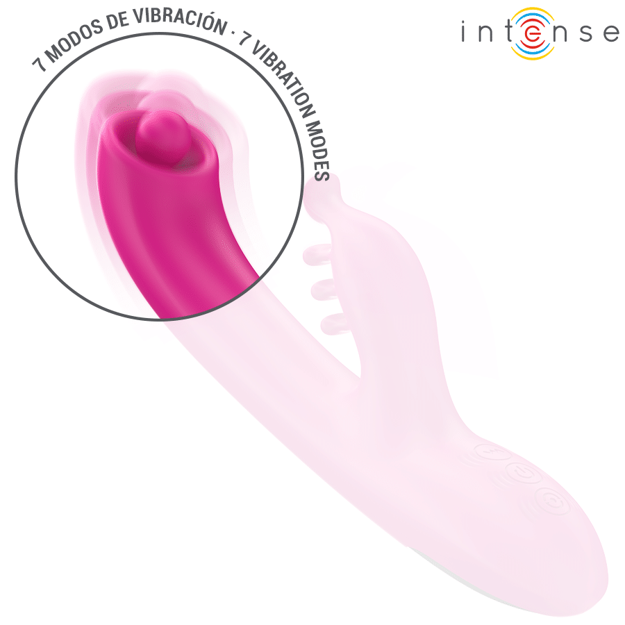 Christina vibrateur lapin multifonction 22,5 CM rose — INTENSE, vue 4