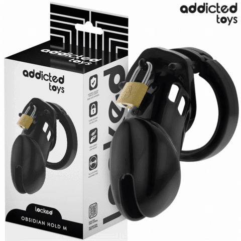 Cage à pénis obsidian hold taille M — ADDICTED TOYS LOCKED