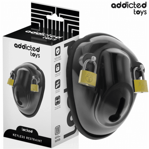 À pénis verrouillée sans CLÉ 11,5 CM — ADDICTED TOYS LOCKED