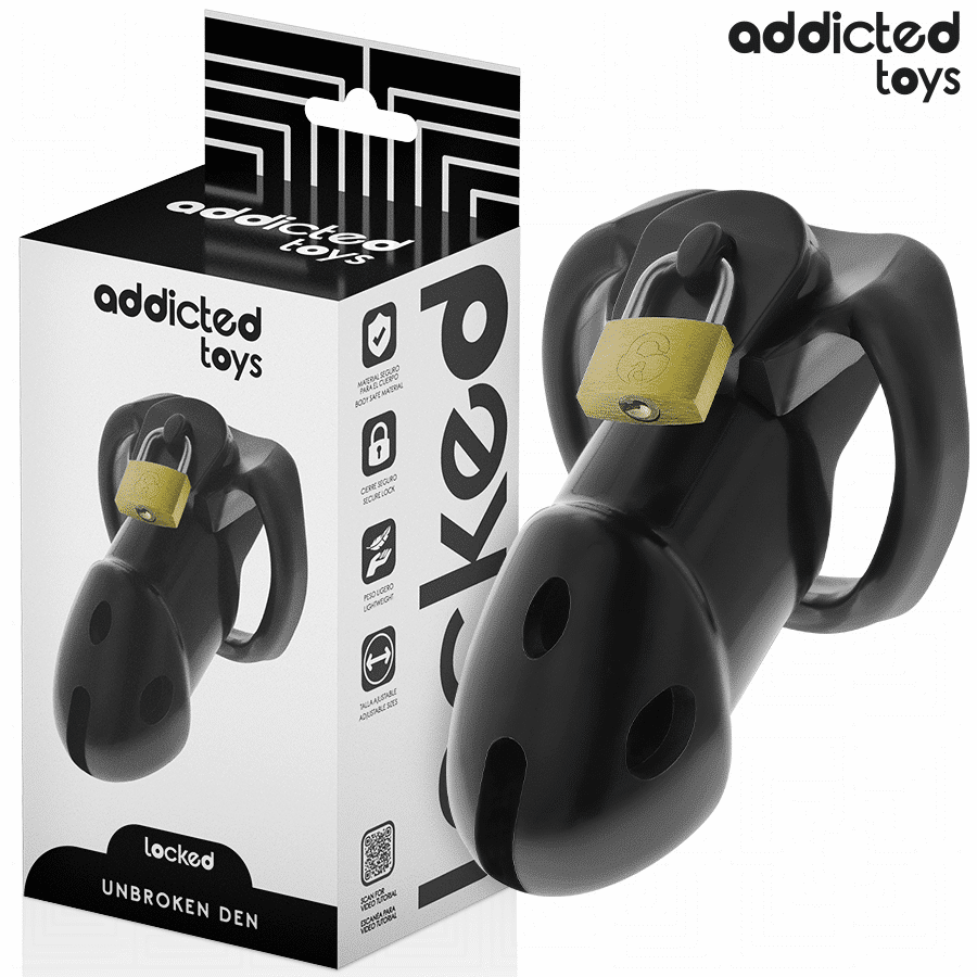 Cage à pénis unbroken DEN 9,8 CM — ADDICTED TOYS LOCKED