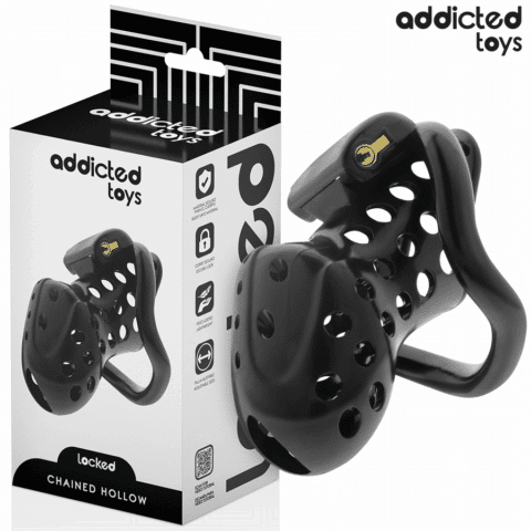 À pénis creuse enchaînée 10,5 CM — ADDICTED TOYS LOCKED