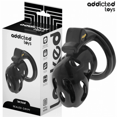 À pénis cryptée verrouillée et scellée 8 CM — ADDICTED TOYS LOCKED