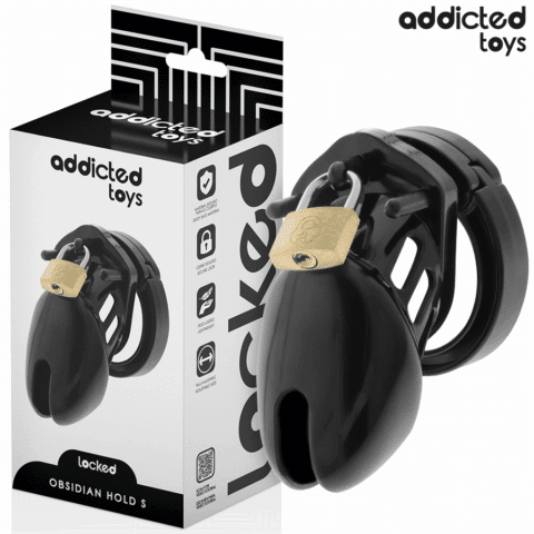 Cage à pénis obsidian hold taille S — ADDICTED TOYS LOCKED