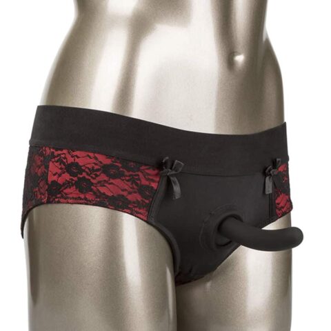 Scandal ensemble de culottes sans entrejambe avec gode taille L/XL — CALEXOTICS