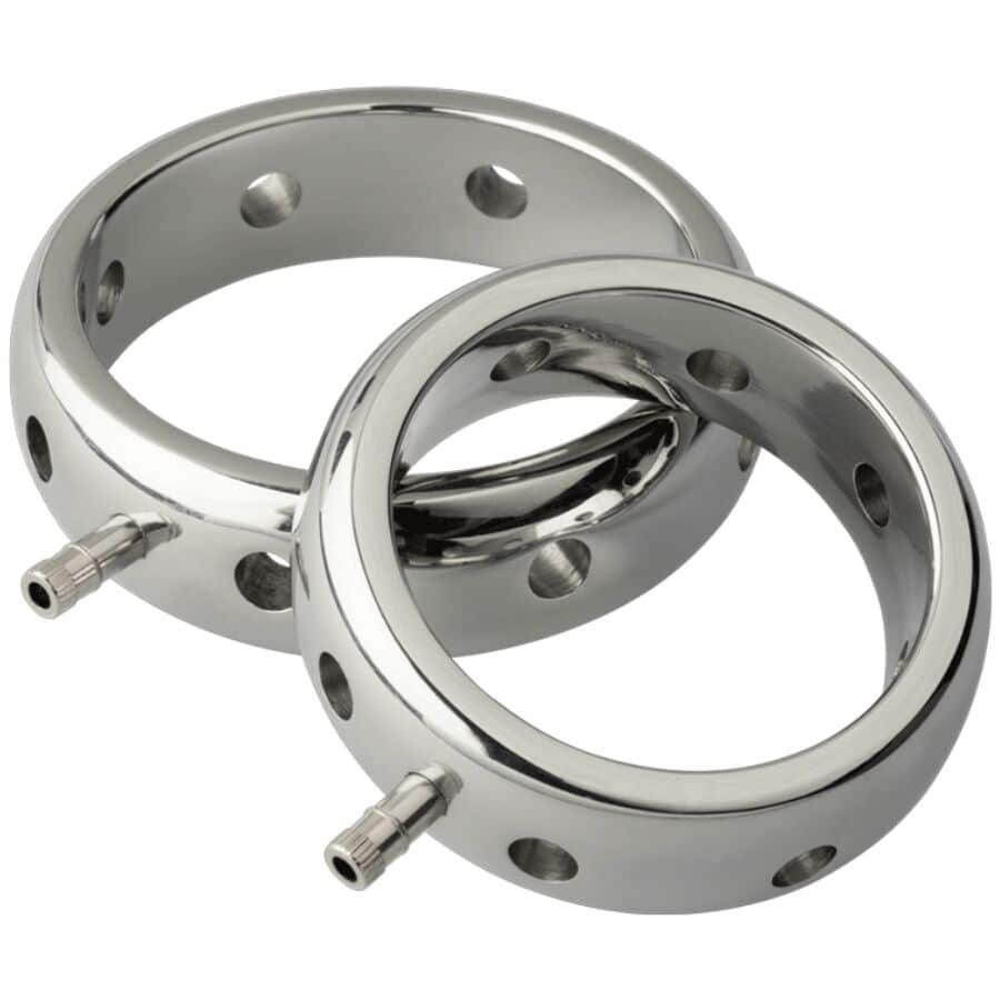 Anneau pénis électromagnétique prestige en métal 50 MM — ELECTRASTIM
