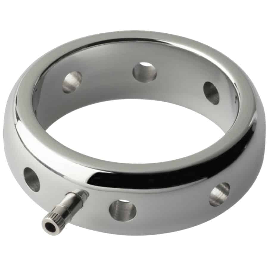 Anneau pénis électromagnétique prestige en métal 50 MM — ELECTRASTIM, vue 2