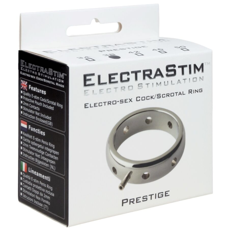 Anneau pénis électromagnétique prestige en métal 50 MM — ELECTRASTIM, vue 4