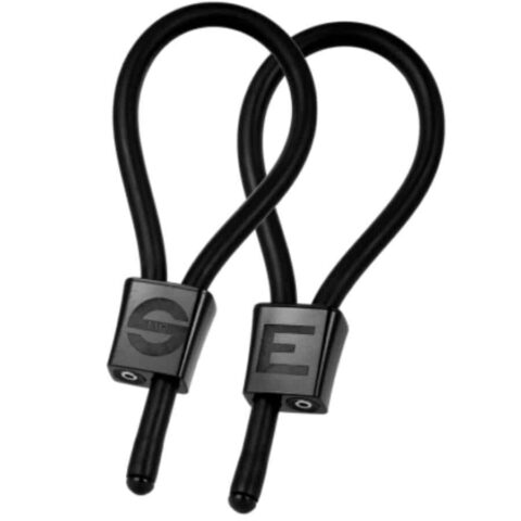 Prestige electra loops anneaux péniens réglables noirs — ELECTRASTIM