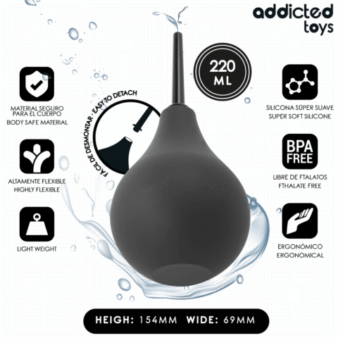 Nettoyant anal de voyage taille L 220 ML — ADDICTED TOYS