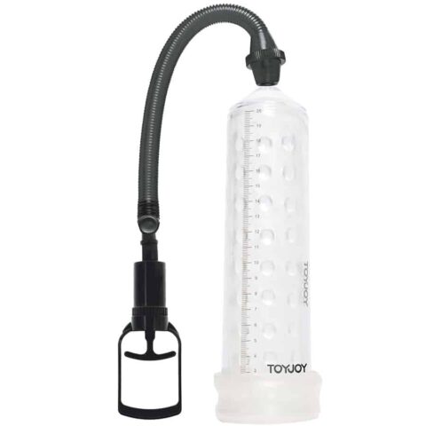 Pompe de massage puissante avec manchon transparent — TOYJOY