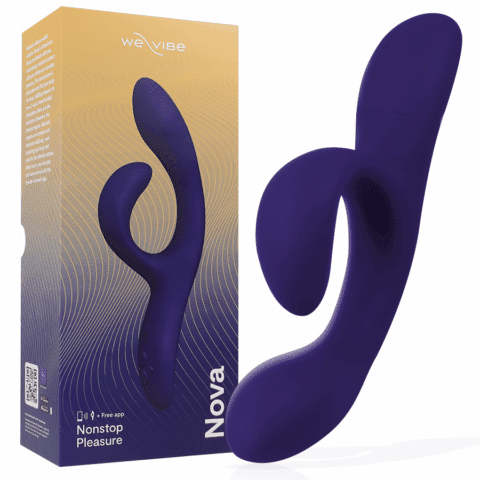 Vibrateur lapin nova 3 bleu nuit — WE-VIBE