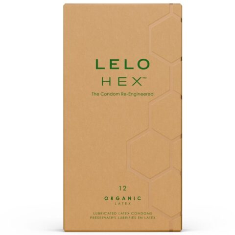 HEX boîte de préservatifs biologiques 12 unités — LELO