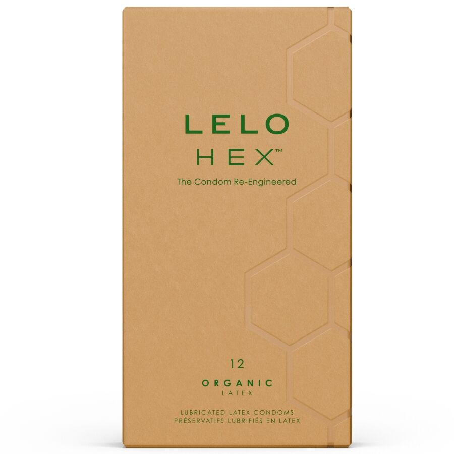 HEX boîte de préservatifs biologiques 12 unités — LELO