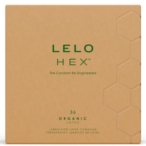 HEX boîte de préservatifs biologiques 36 unités — LELO
