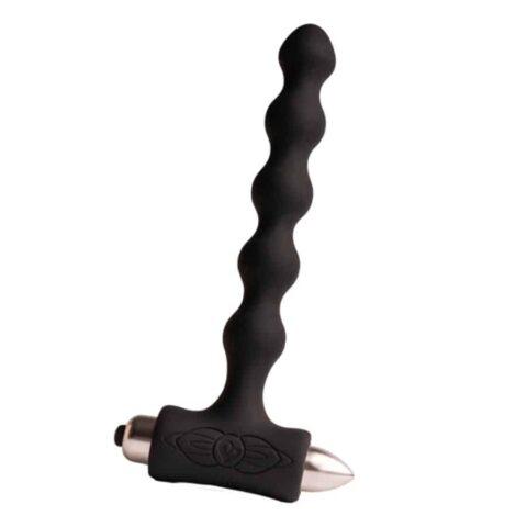 Petite sensations perles anal plug vibrateur noir — ROCKS-OFF